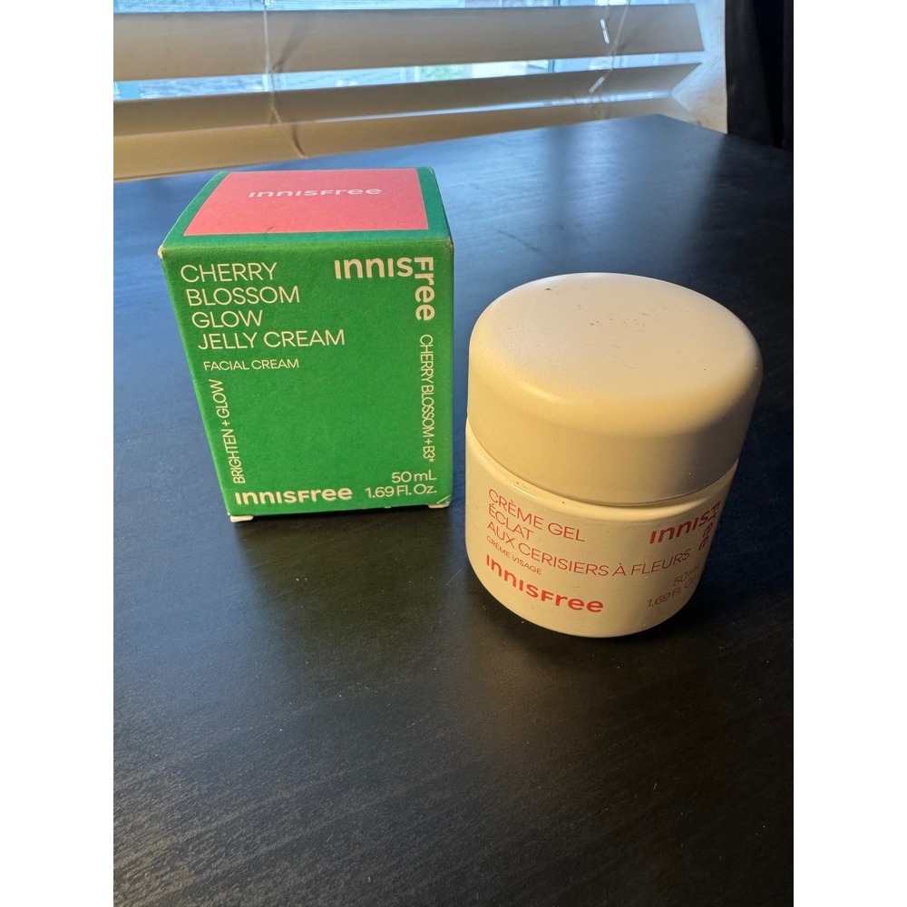 Innisfree Cherry Blossom Glow Jelly Cream Womens 50ml Pink Brightening Hydrating